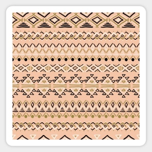 Set of geometric seamless patterns Sticker